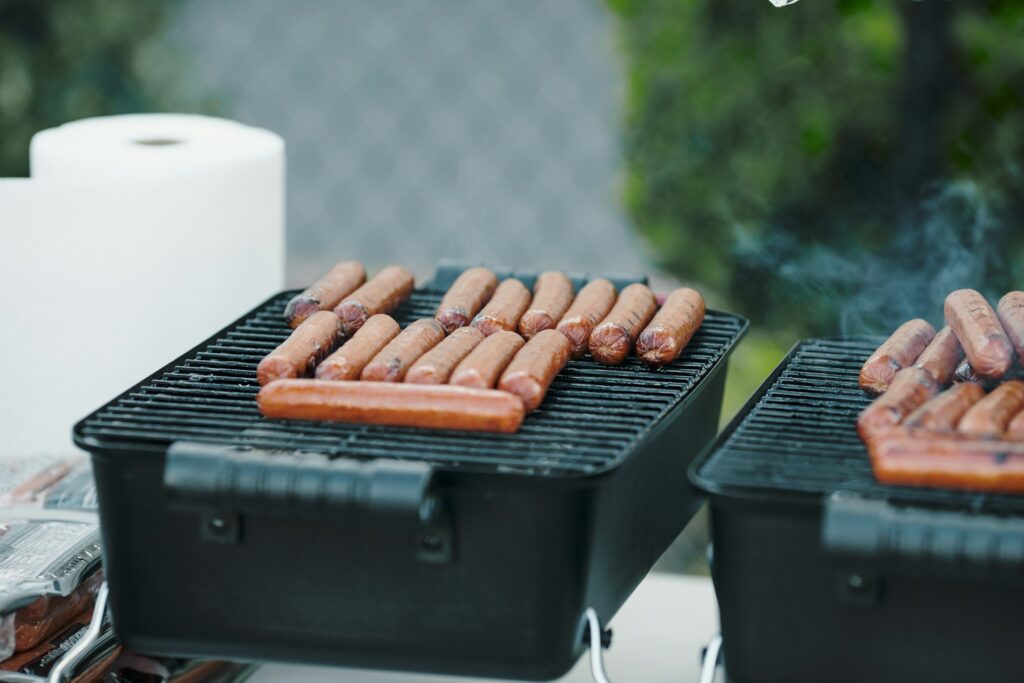 Big Green Egg Large is geschikt voor 6-8 personen Big Green Egg Large is geschikt voor 6-8 personen